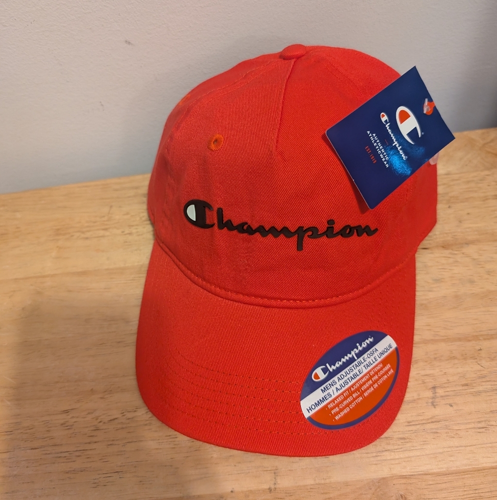 Champion Red Baseball Cap